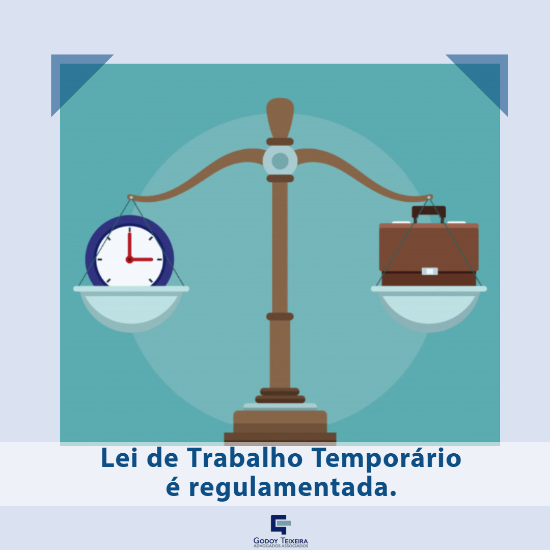 Lei de Trabalho Temporário é regulamentada