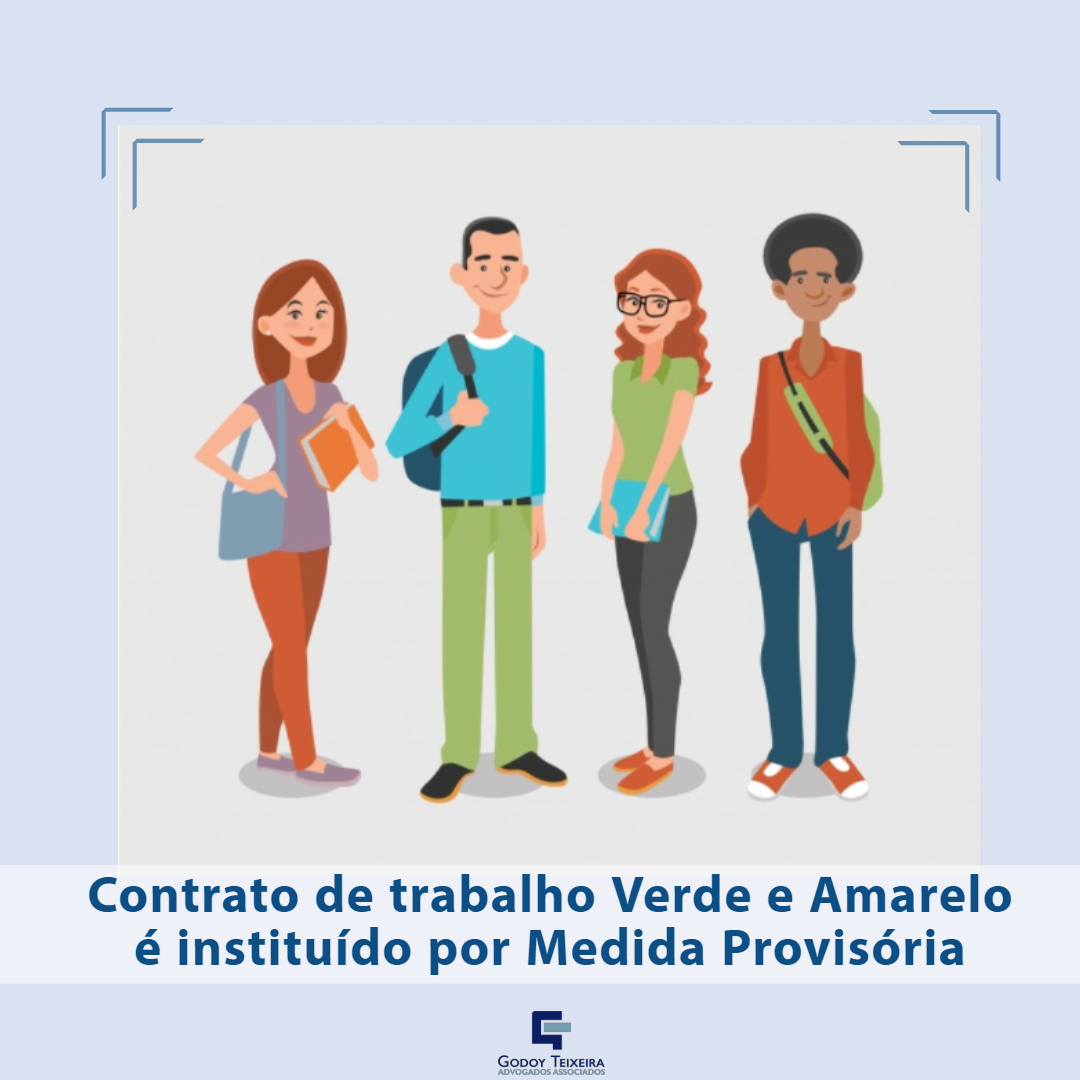 Contrato de trabalho Verde e Amarelo é instituído por Medida Provisória