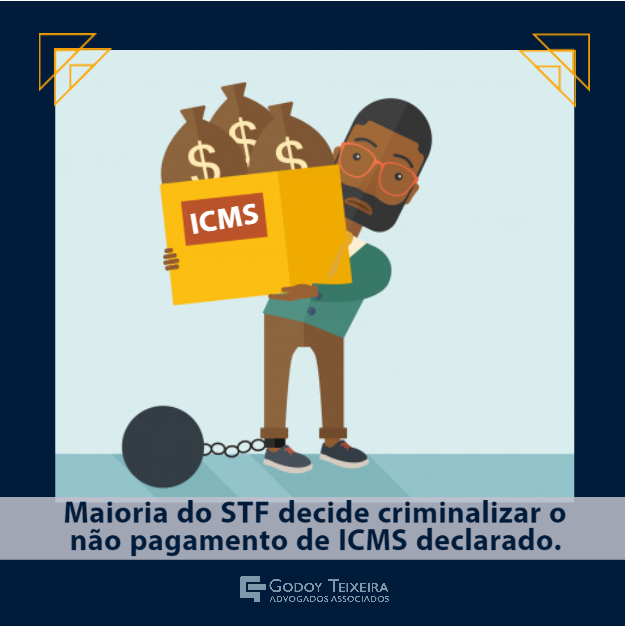 Maioria do STF decide criminalizar o não pagamento de ICMS declarado