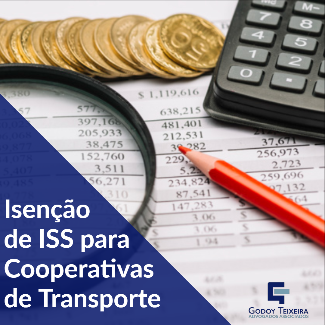 Não incidência do ISS para Cooperativas de Transporte